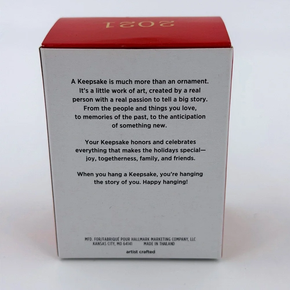 Rare! Hallmark Ornament Excellent‎ Disney Kingdom Hearts King Mickey 2021